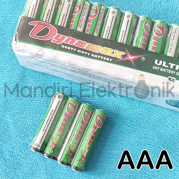 Baterai AAA A3 Dynamax 1,5v - Batre Baterai Battery Murah Kecil A3