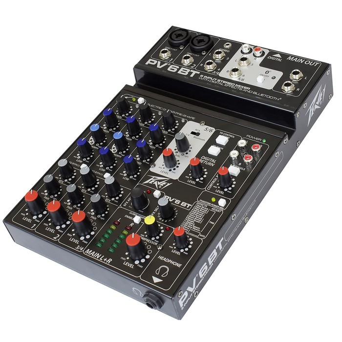 Mixer Peavey PV 6 BT Peavey PV6 BT mixer PV 6BT original