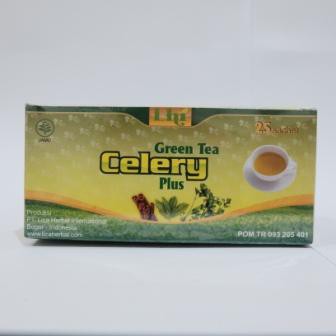 

Green Tea Celery Plus Liza Herbal untuk Darah Tinggi