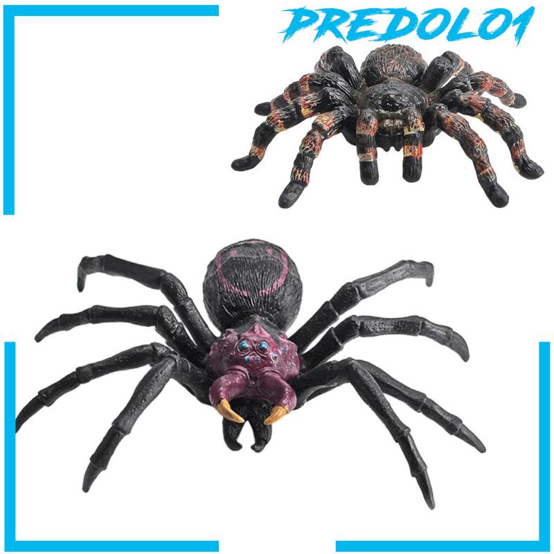 [PREDOLO1] Spider Figures Preschool Toy Learning for Halloween Party Kids Toddlers