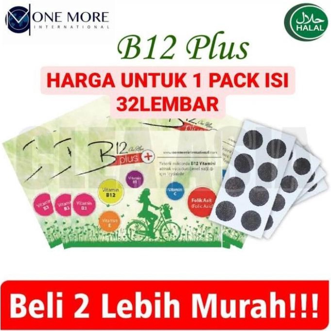 Vitamin B12 Plus One More Internasional Koyo Ajaib Turki 1 pack ---Terbaru---