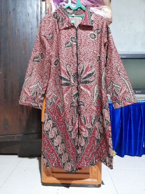 Maura Couple - Sania Ruffle Batik Couple Ori Ndoro Jowi Garansi Termurah Shopee - Batik Modern Solo