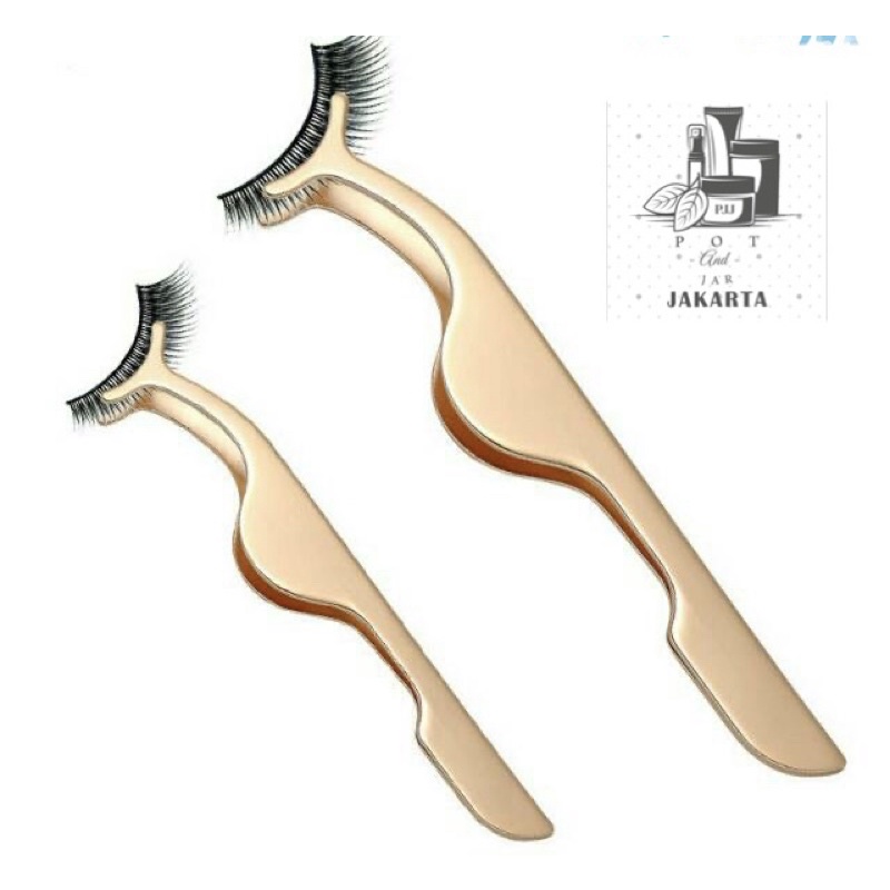 Pinset bulu mata Stainless/eyelash tweezer