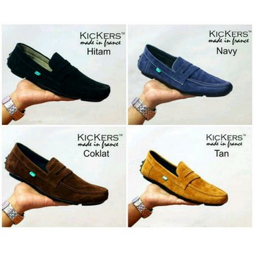 DISKON 50% !! Bisa [COD] Sepatu Casual Pria Kickers JAVLIN Slop Formal Sneakers Kerja