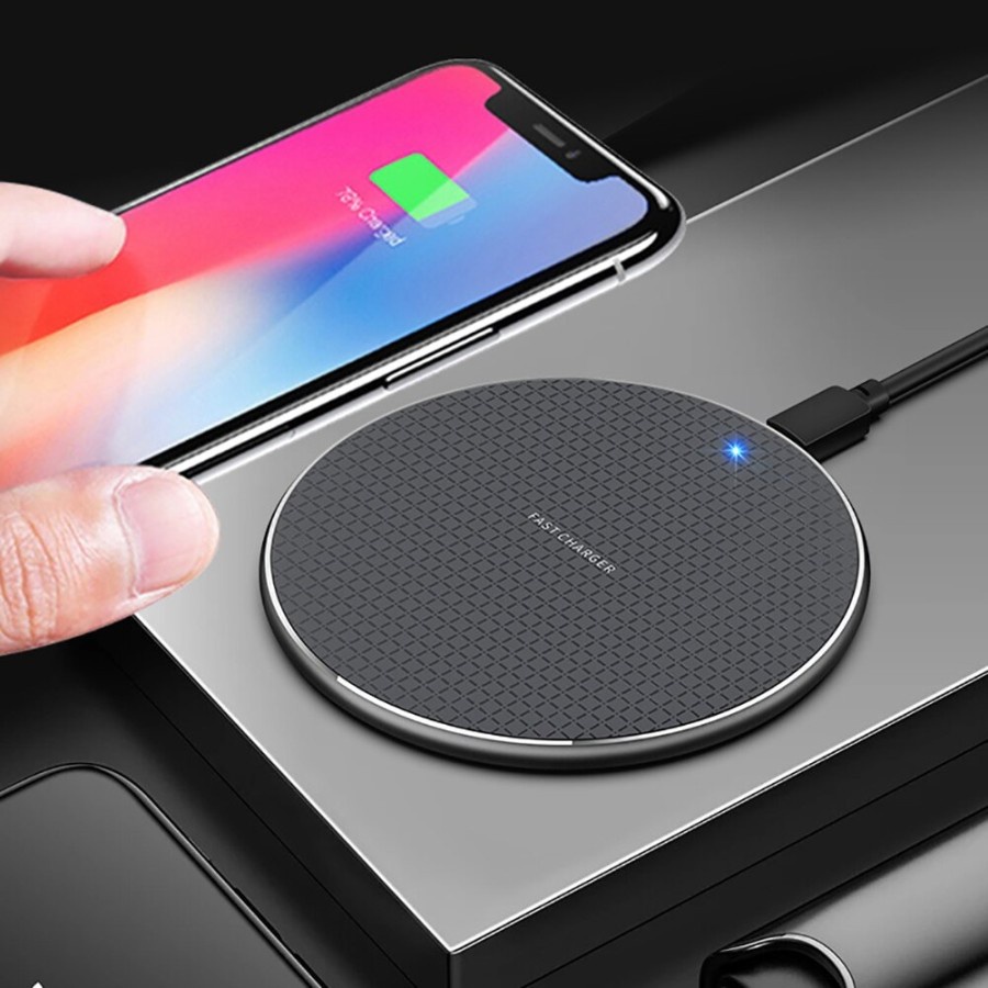 Qi Wireless Charger Pad 2A/9V Fast Charging