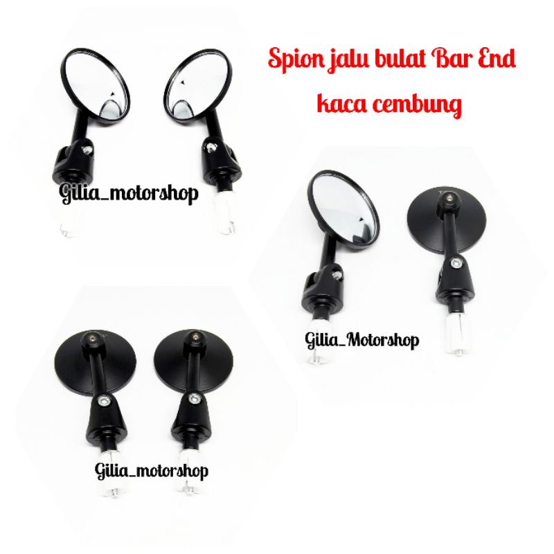 Spion Jalu Bulat Tracker Flexible Spion Jalu Bulat Bar End Rzm sh 6012 Model Rizoma Universal