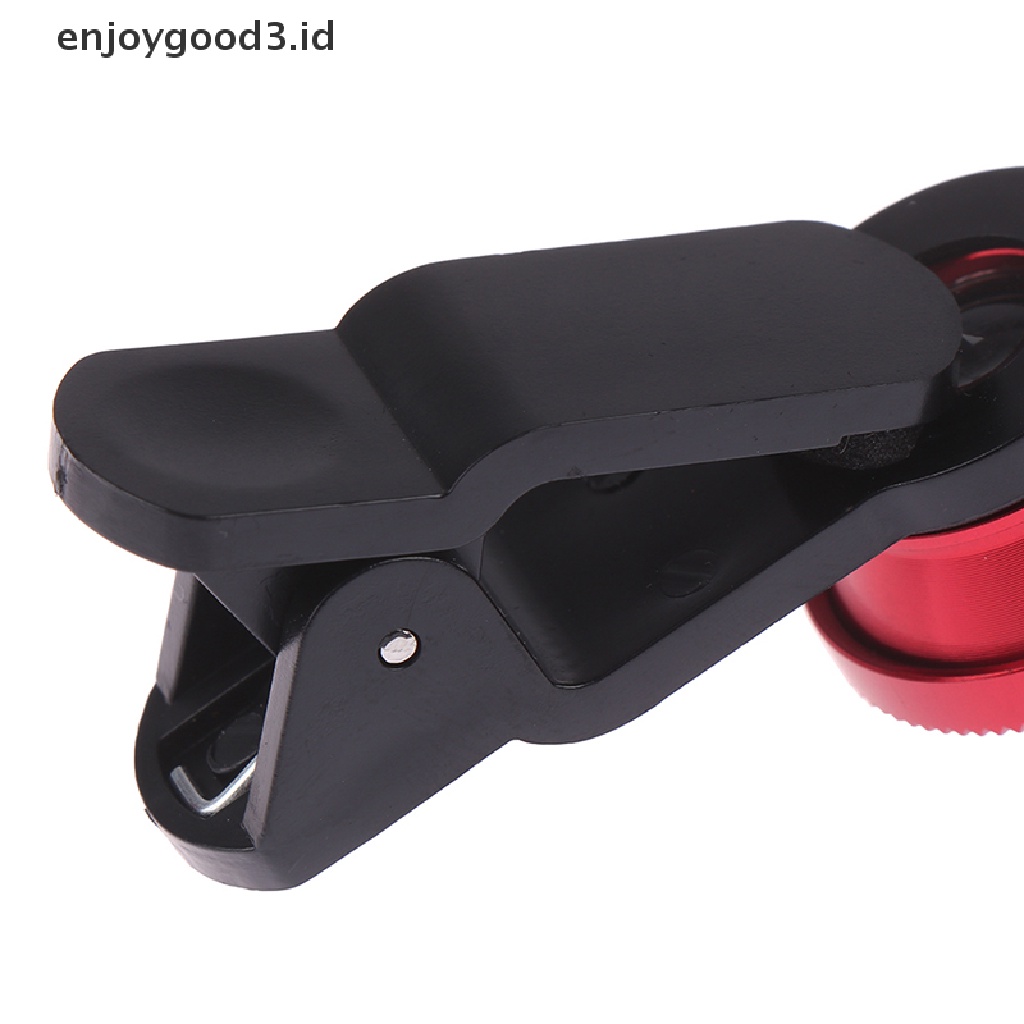 (Rready Stock) 1 Set Lensa Kamera fisheye HD wide angle 3in1 Dengan Klip Untuk Handphone (ID)