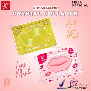 Image of ❤ BELIA ❤ SYB Crystal Collagen Lip Mask | Eye Mask (✔BPOM) 6gr