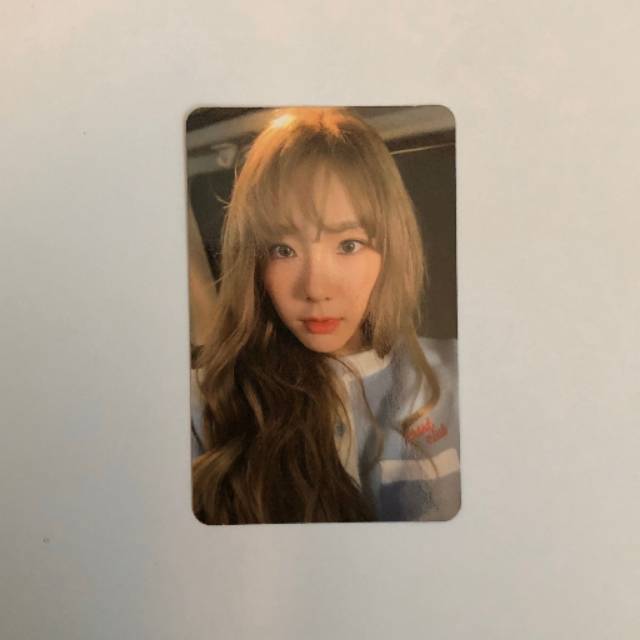Taeyeon Purpose photocard