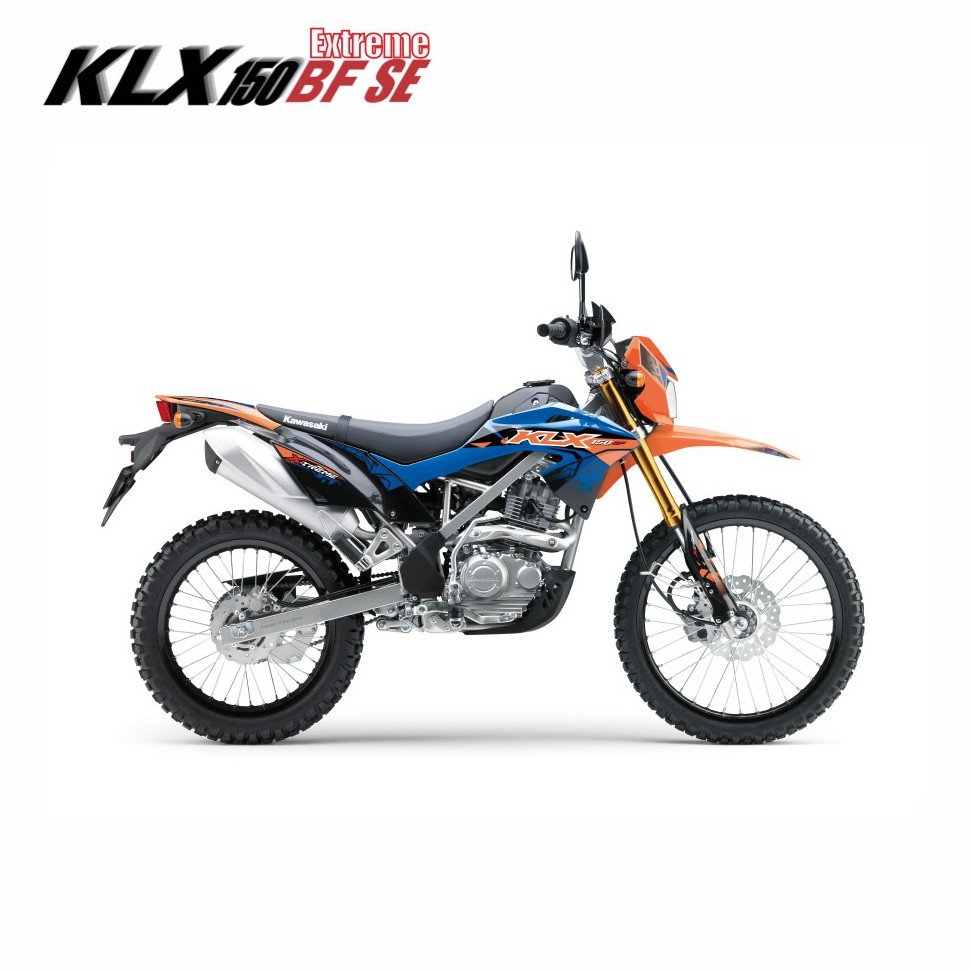Kawasaki Klx 150 Bf Xtreme Orange 2019 Shopee Indonesia