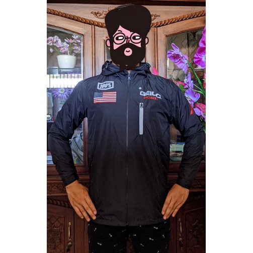 Jaket Parasut Geico Honda