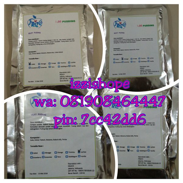 

Terbaru silky puding powder FRIZCO