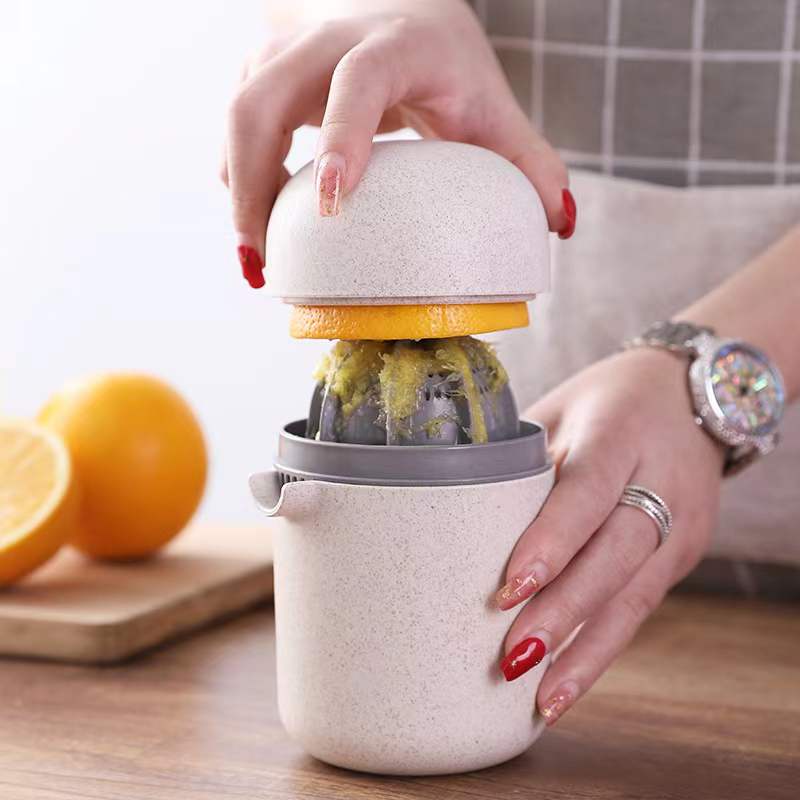 Alat Perasan Jeruk Lemon Cangkir Juicer Portable Multifungsi / Jus Alat Pemeras Jus Portable Manual