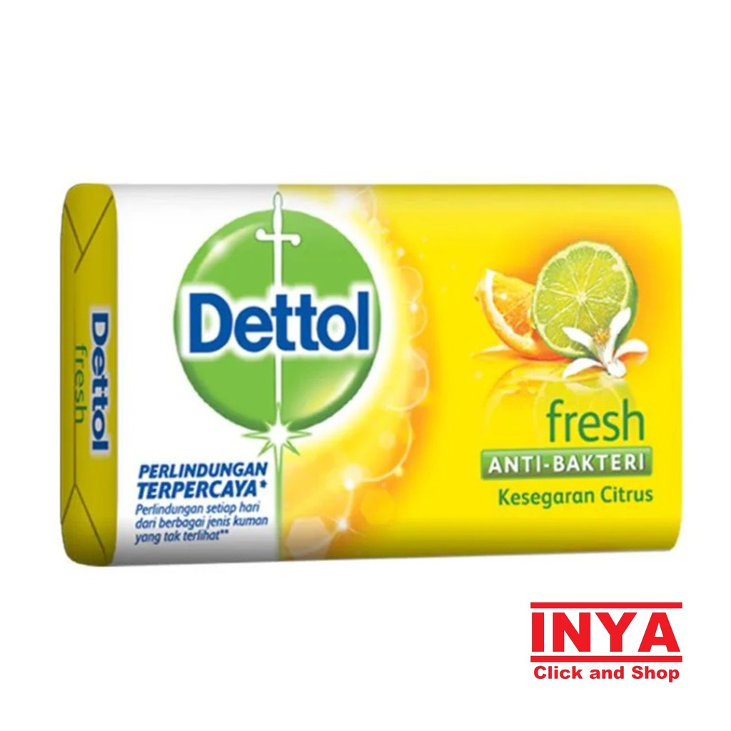 DETTOL FRESH ANTI BAKTERI SOAP 105gr - Sabun Batang