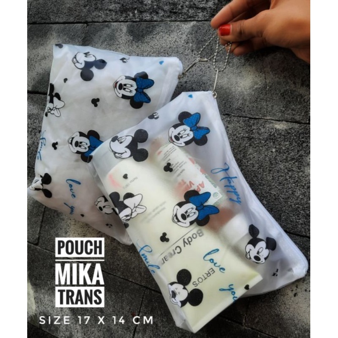 POUCH  KOSMETIK MIKA TRANS SERI LUCU