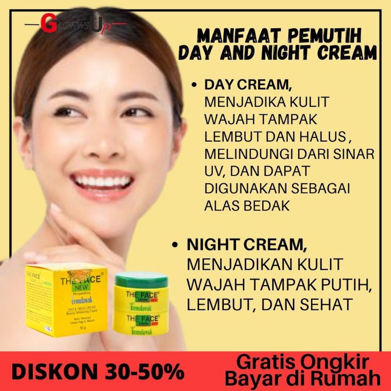 (The Face) Cream Temulawak RESMI BPOM ORIGINAL