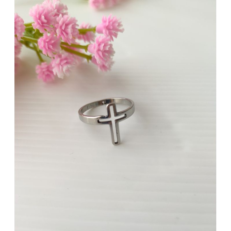 Cincin Salib Cincin Rohani Cincin titanium Import