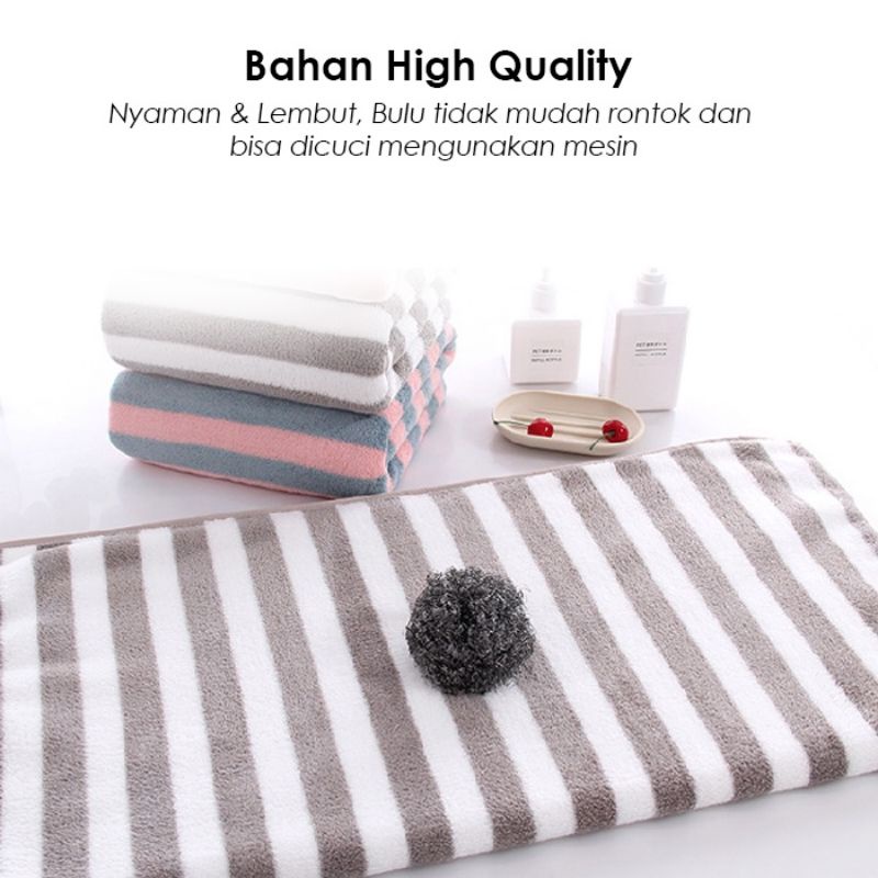 Handuk Mandi Dewasa Quick Dry Microfiber Daya Serap tinggi