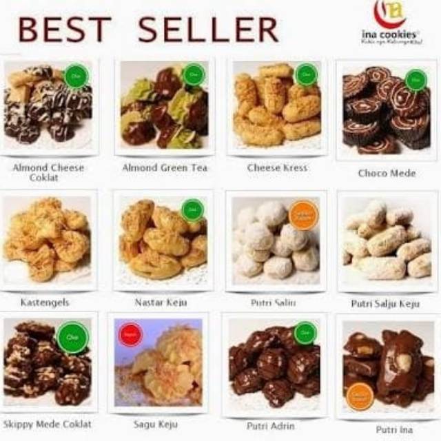 

Ina cookies toples 500gram