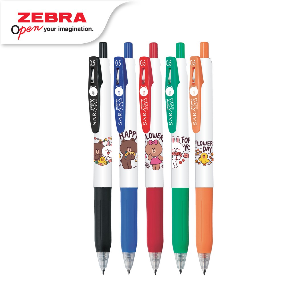 

PULPEN ZEBRA SARASA LINE2 05 MM / SARASA KARAKTER LINE