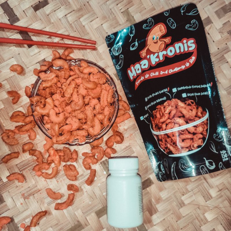 

MAAKRONIS Makaroni Bantet Goreng Pedas Kemasan 150gr