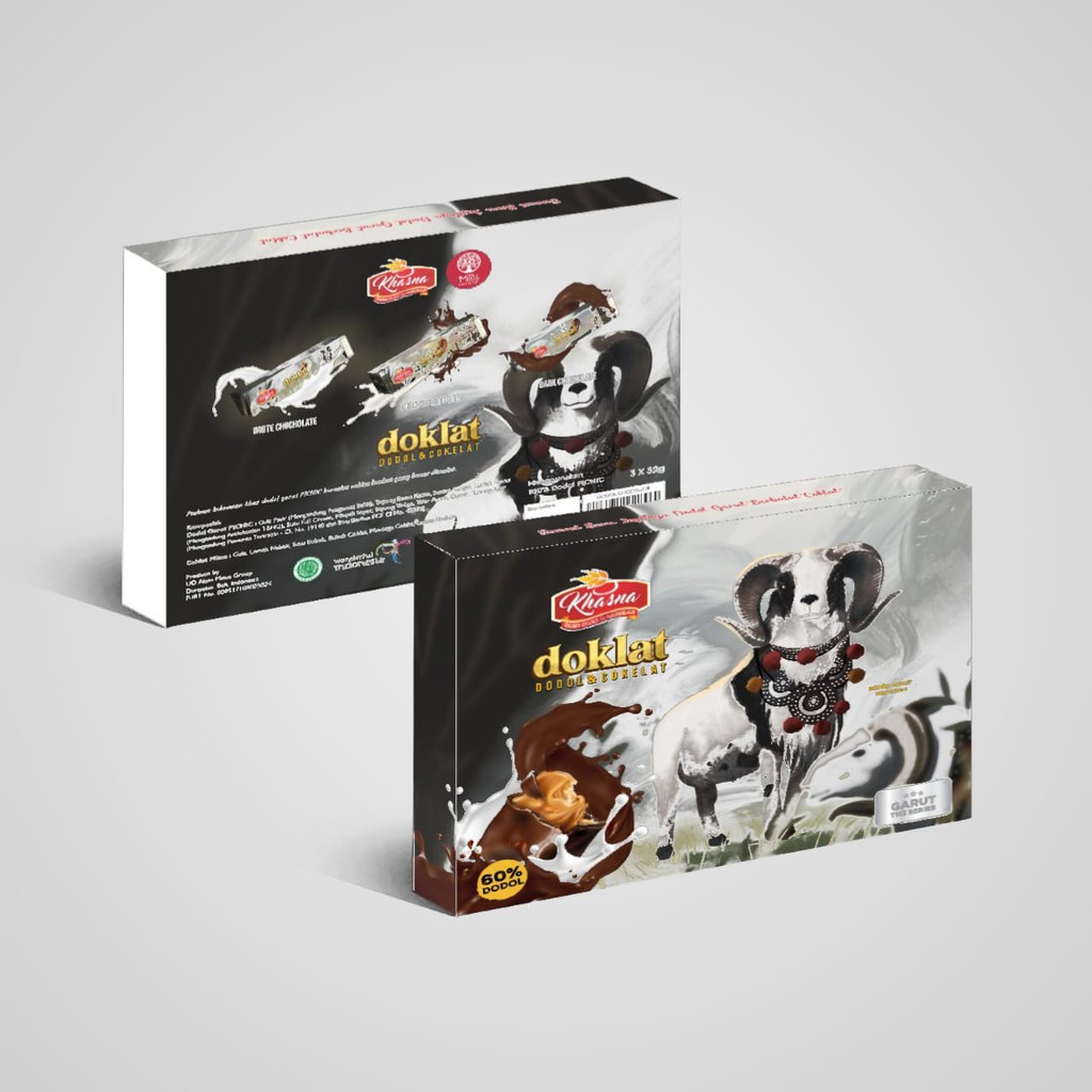 

Khasna Doklat Dodol berbalut coklat gift garut series