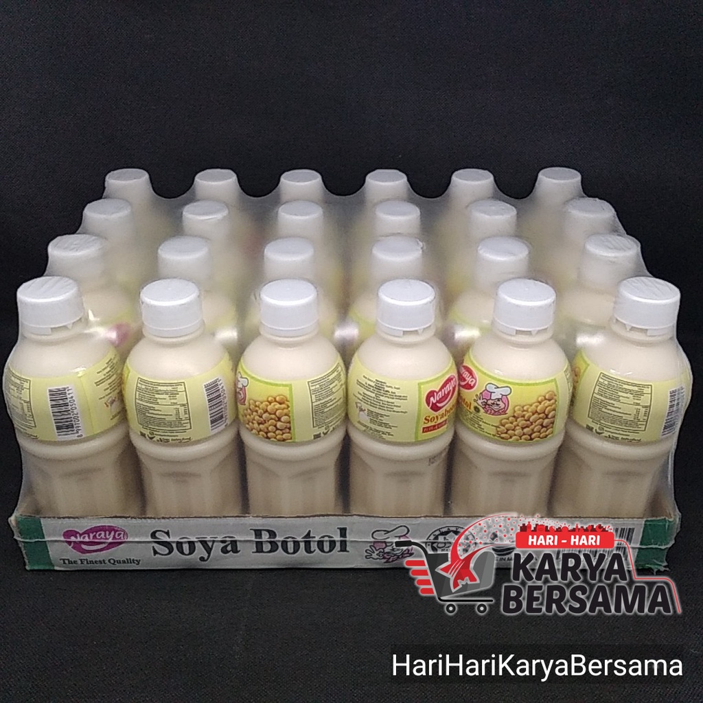 

NARAYA SOYA SUSU KEDELAI BOTOL 24'S X 320ML - PER CARTON