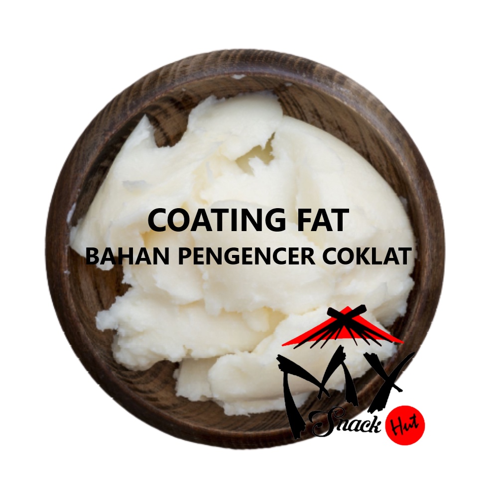 COATING FAT 100GR - BAHAN PELELEH PENGENCER LEMAK SHORTENING VEGAN PELAPIS COFAT COKLAT COKELAT HALAL