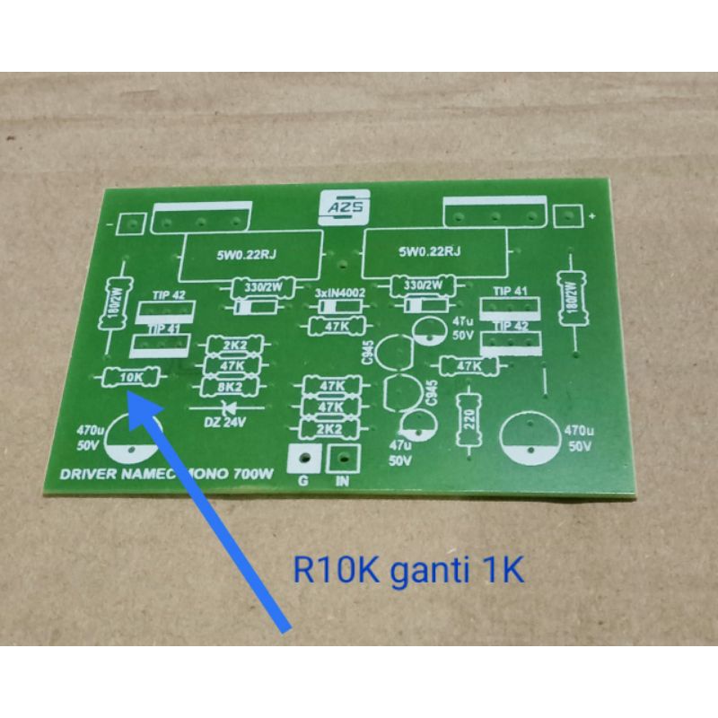 PCB Power Amplifier NAMEC Mono Ukuran Mini