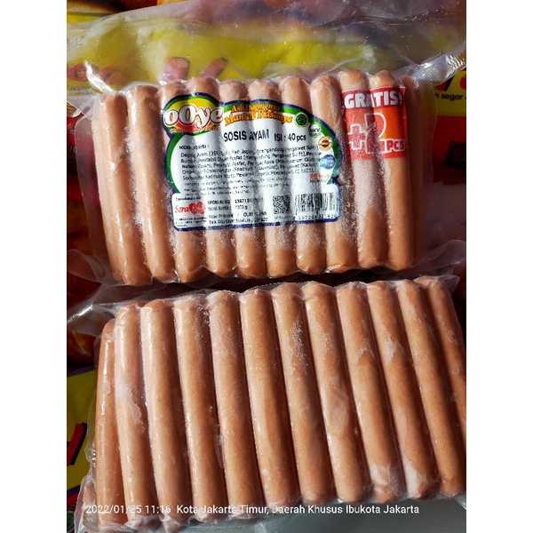 Sosis Ayam Ooye 1kg
