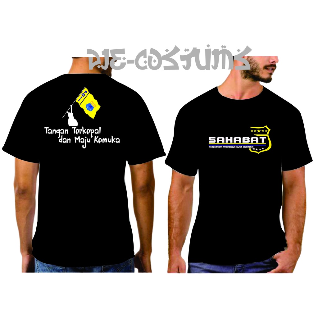 Kaos Sahabat PMII/Kaos PMII/Kaos Distro Bandung/Sablon Kaos Satuan/Free Tambah Nama