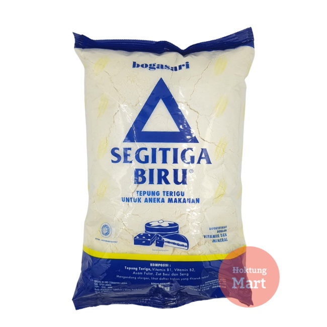 

Bogasari Segitiga Biru Tepung Terigu Serbaguna 1kg