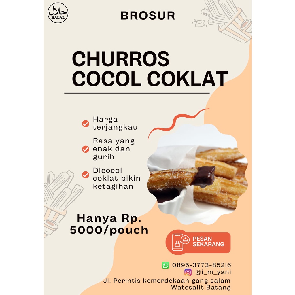 

makanan ringan churrosendulll