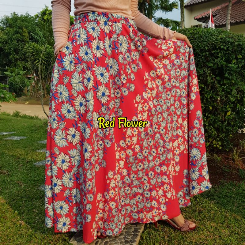 Rok Payung Maxi Cantik Super Lebar