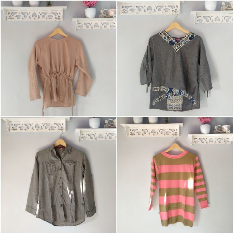 BLOUSE MY SORELLA,BLOUSE GHEALSY OUTFIT