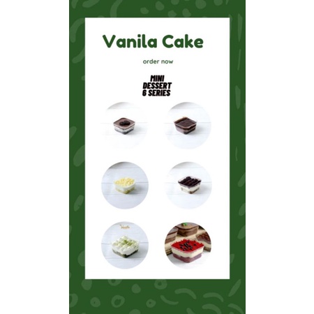 

Paket Hemat Mini Dessert Vanila Cake Kualitas Premium di Bekasi Utara