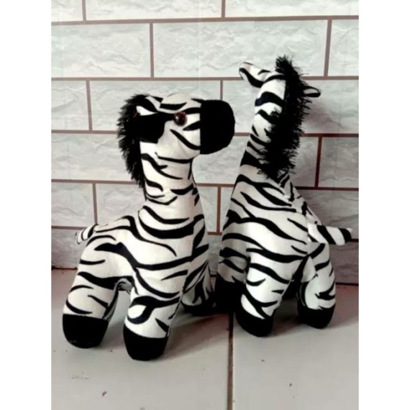 Boneka Kuda Zebra mini S Murah