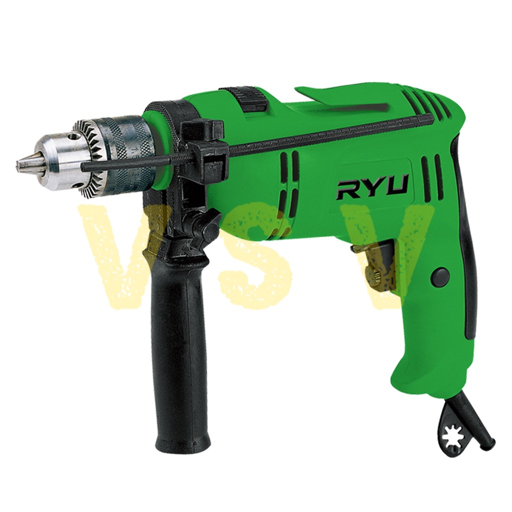 RYU Impact bor 13mm (TANPA BOX PLASTIK) Impact drill 13mm RID13-1RE / Bor Impact Mesin Bor Ryu 13 mm