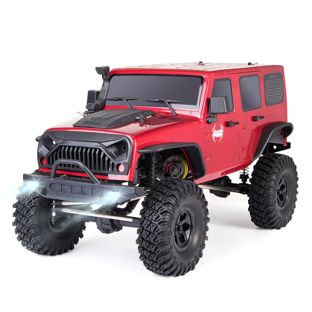 RC Adventure HSP RGT 86100 V1 Upgrade V2 Jeep Rubicon Skala 1/10