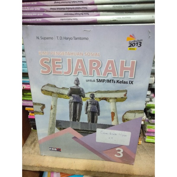 ILMU PENGETAHUAN SOSIAL SEJARAH SMP KELAS 3-9 ESIS