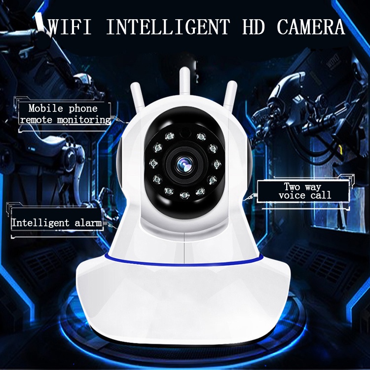 Yoosee 8MP Wireless IP Camera 1080P CCTV Camera Home Security 3 Antena