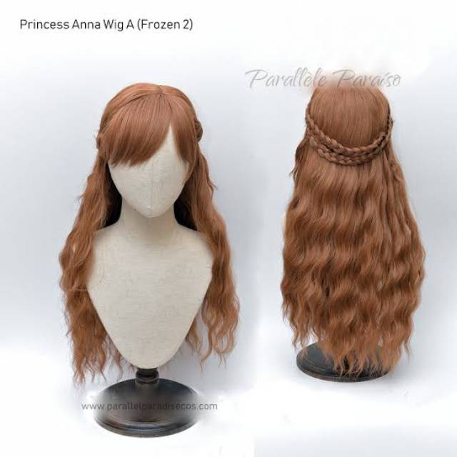 

Wig anna frozen 2