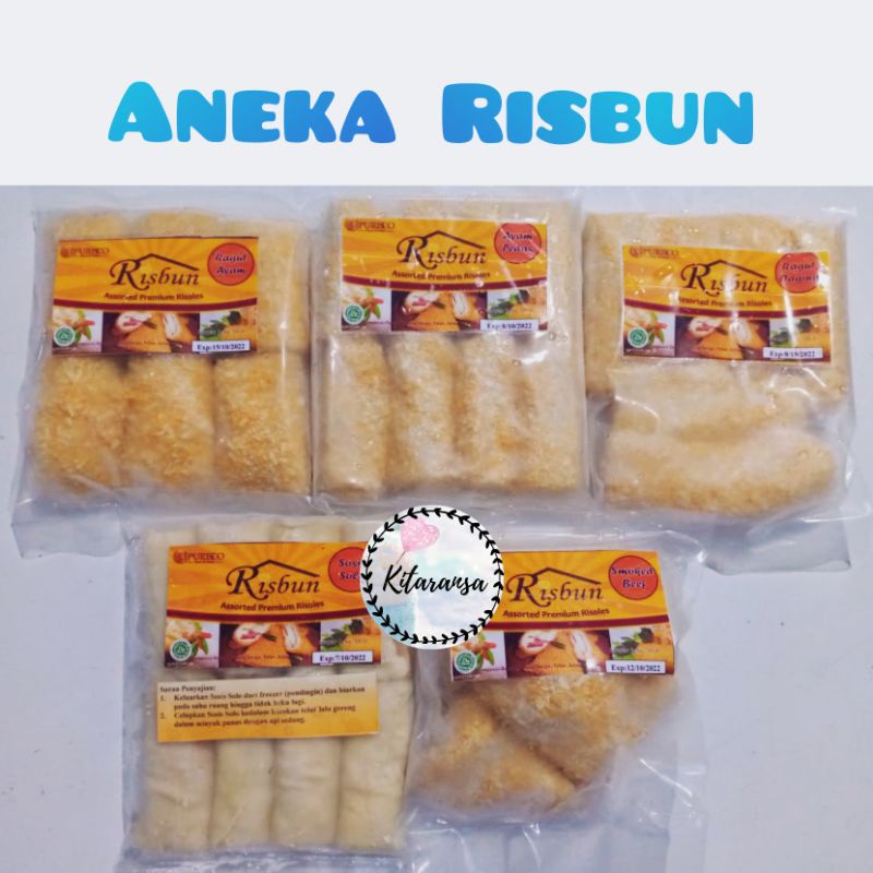 

Risbun/Risol Daging/Risol Roghut/Risol/Risol Risbun/Risol Ayam/Risol Mercon/Risol Smoked beef