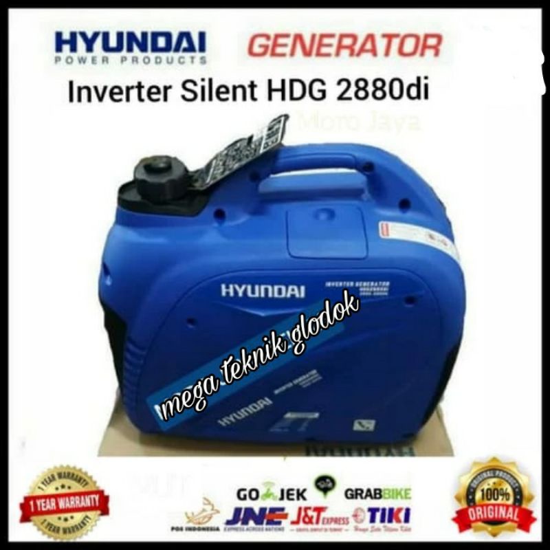 Mesin Genset Hyundai HDG 2880di New Genset Hyundai Inverter Barang Ori
