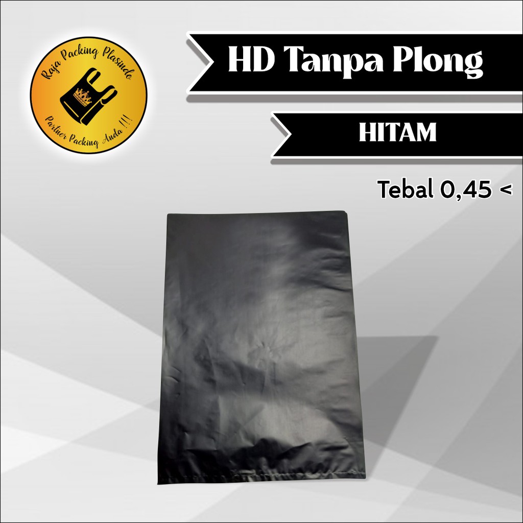 &lt;isi 50pc&gt; PLASTIK PACKING HD TANPA PLONG UK 30X40 TEBAL 0,45 Plastik Olshop/Plastik Jaket Hoodie