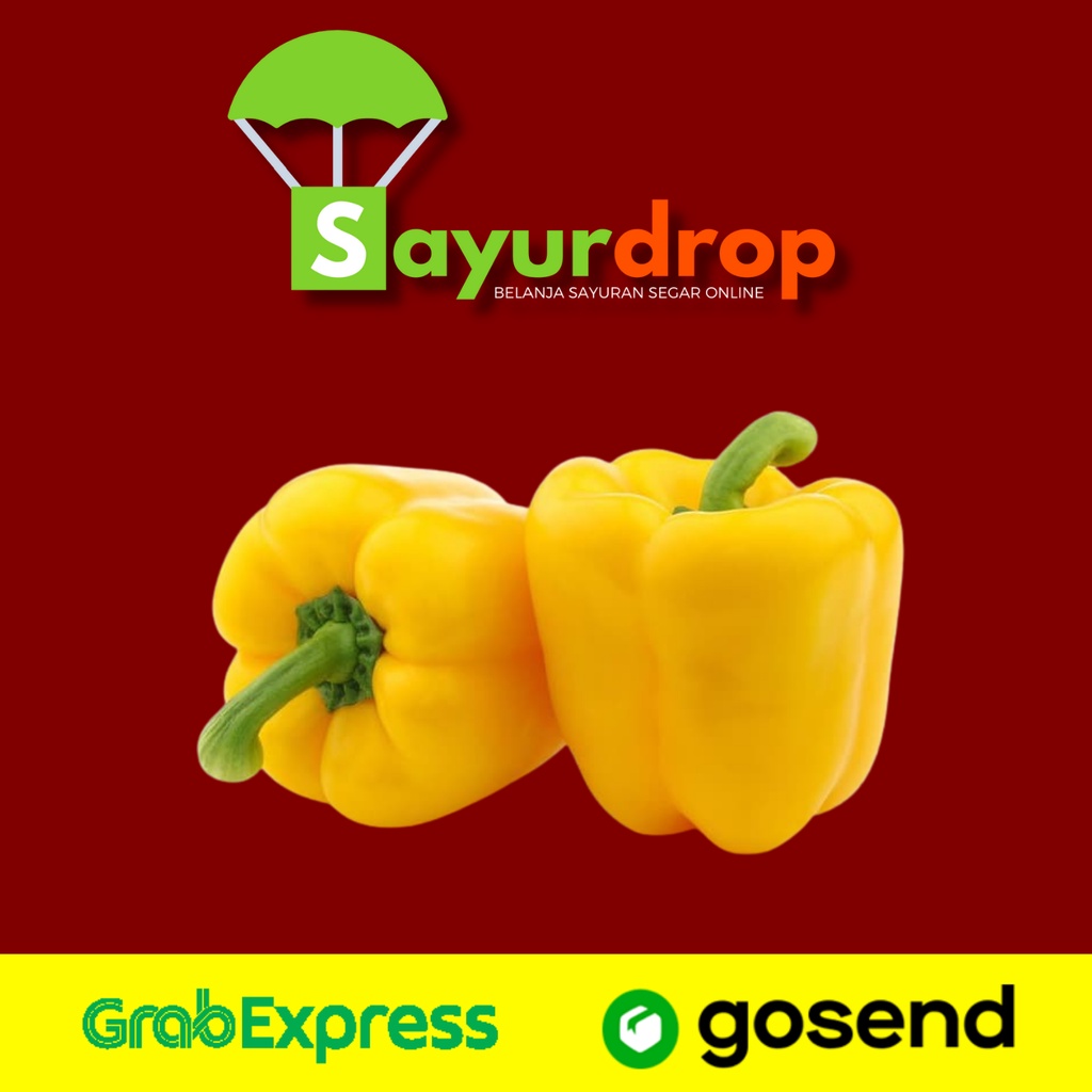 

Paprika Kuning 1 Pcs - Segar Higienis Murah Cepat - Instant/Same Day Delivery (Sayurdrop)