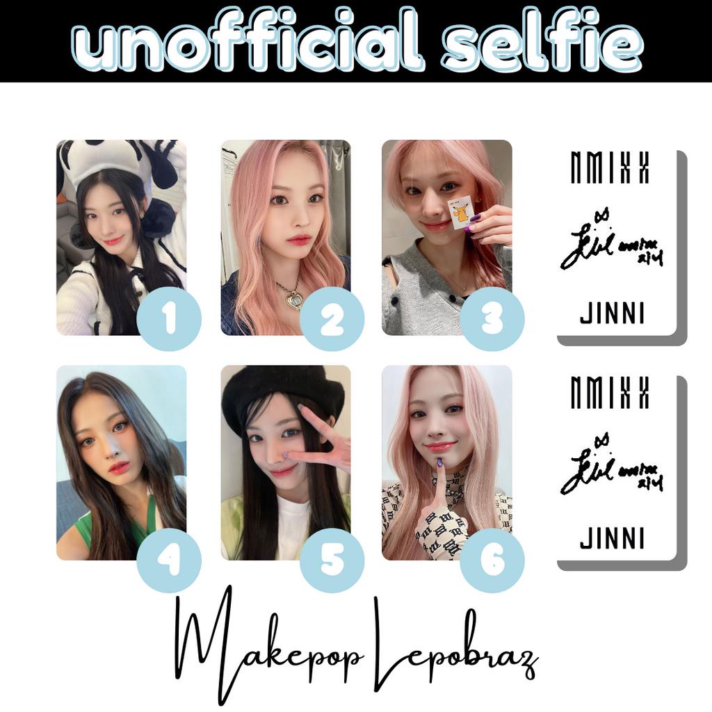 [MIN. 3 PC] NMIXX UNOFFICIAL SELFIE - GIRLFRIENDABLE BAE HAEWON JINNI JIWOO KYUJIN LILY SULLYOON