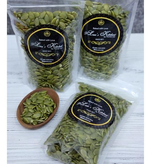 

4.4 Flash Sale kuaci hijau Pumpkin seeds 250 gram terbaik kualitas super bagus