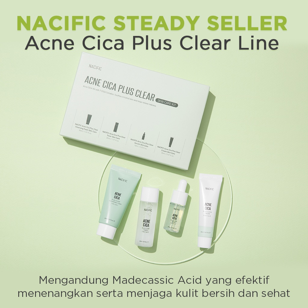 Nacific Acne Cica Plus Clear KIT Skin Care RENEW-5