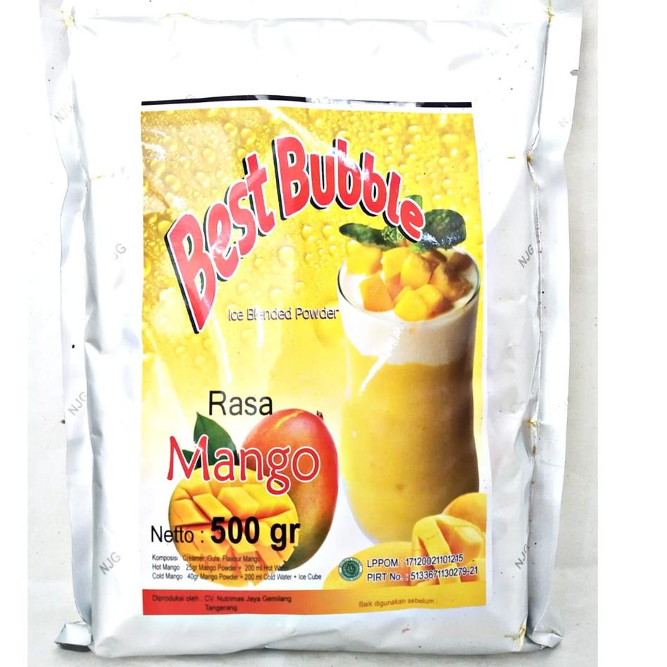 

CVJL Serbuk Minuman Best Bubble Kemasan 500gr [dw -591]